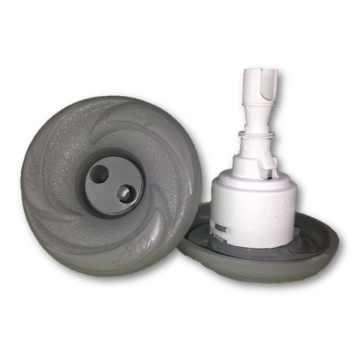 LA Spas Grey Mini Storm Pulse with Logo LA-PL-40275 - Spa Spare Part