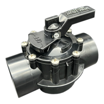 Jandy 2 Port 50mm Never Lube Valve Z-W4716 - Spa Spare Part