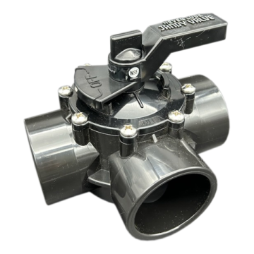 Jandy 3 Port 50mm Never Lube Valve Z-W4717 - Spa Spare Part