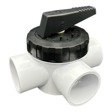 50mm 3-Way Valve SS-5030 - Spa Spare Part