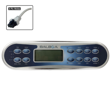 Balboa ML900 Touchpad and Overlay B-52654 - Spa Spare Part
