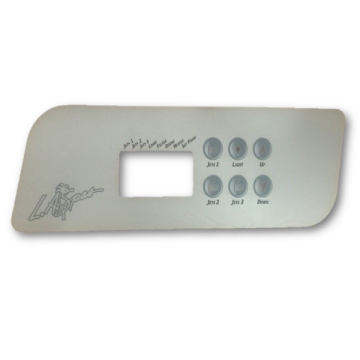 OVERLAY: TSC-44 6Button(3pump) LA-PL-49540 - Spa Spare Part