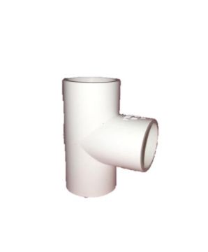 25mm PVC Tee Piece PFTP25 - Spa Spare Part