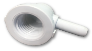 Rising Dragon Therapy Air Injector Body - 3/8" SB x 1 RD-611-1013 - Spa Spare Part