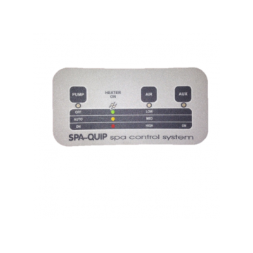 Davey Spa-Quip 2095 Series 3 way Overlay for Spa Controller Q916845 - Spa Spare Part