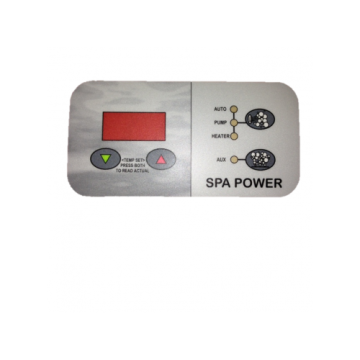 Davey Spa-Quip SP500 Overlay for Spa Controller Q916872 - Spa Spare Part