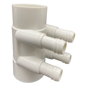 Water Manifold 4 Port 50mm (Spa Plumbing Part)