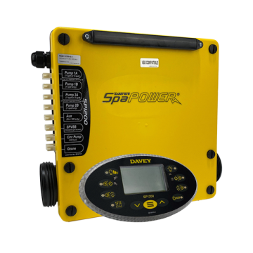 Davey SP1200 3.5kw Controller and Oval Touchpad Q1200-35PH3 - Spa Spare Part