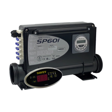 Davey SP601 2.0kw Controller with Time Clock and Touchpad Q601AU-20T - Spa Spare Part