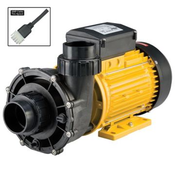 QB 2.5hp 2spd (1850w) AMP QB2502-AMP - Spa Spare Part