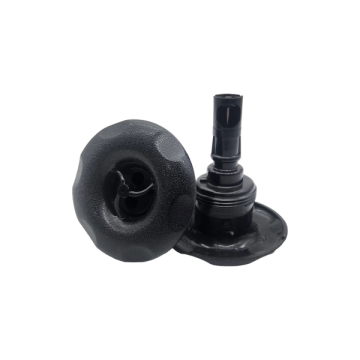 Rising Dragon 3" Twin Pulse Jet Scalloped Black RD-203-3421 - Spa Spare Part
