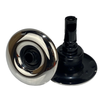 Rising Dragon 3" Directional Jet Stainless Steel and Black RD-203-3711S - Spa Spare Part