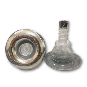 Rising Dragon 4" Directional Jet S/Steel and Grey(Clear) RD-203-4317DS - Spa Spare Part