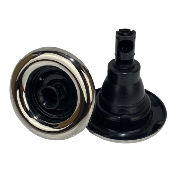 Rising Dragon 5" Directional Jet Stainless Steel and Black RD-203-5711S - Spa Spare Part
