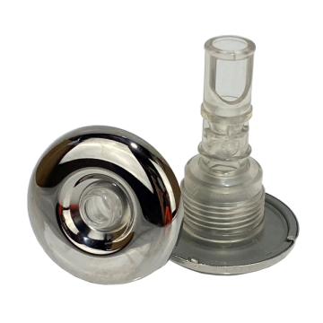 Rising Dragon 2" Directional Jet S/Steel and Grey(Clear) RD-223-2317DS - Spa Spare Part