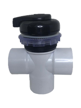 Rising Dragon 2" Diverter Scalloped - Black RD-601-1060-1 - Spa Spare Part