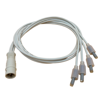 Rising Dragon 4 Wire Quad POL LED Light Cord(Moulded Plug) RD-MINI0-Q0034 - Spa Spare Part