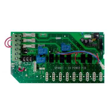 Spanet SV4(V2) Power(Relay) 240v PCB SN-SV4-V2-240PCB - Spa Spare Part