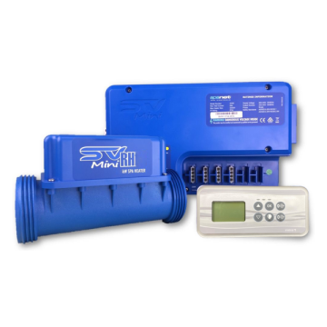 Spanet SV Mini 1-2.0kw(15amp) Controller, 2.0kw Heater and Rectangle Touchpad SN-SVM1-20R - Spa Spare Part