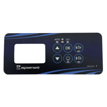 Spanet SV Mini 1 Touchpad Overlay Only SN-SVM1-OV-SN - Spa Spare Part