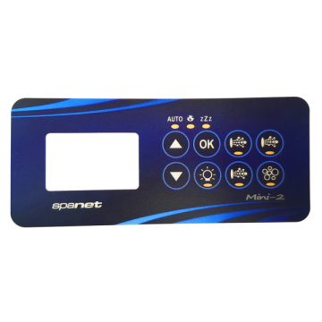 Spanet SV Mini 2 Touchpad Overlay Only SN-SVM2-OV-SN - Spa Spare Part