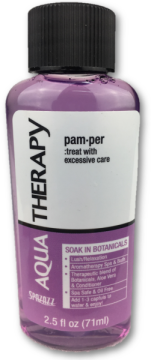 2.5oz(74ml) Aqua Therapy Sampler - Pamper SPZ-129-Pamper - Spa Chemical