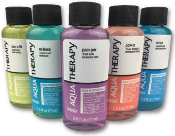Aqua Therapy Sampler Pack(6 x 2.5oz 74ml) SPZ-129-PKG - Spa Chemical