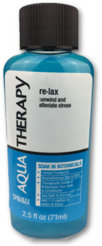 2.5oz(74ml) Aqua Therapy Sampler - Relax SPZ-129-Relax - Spa Chemical