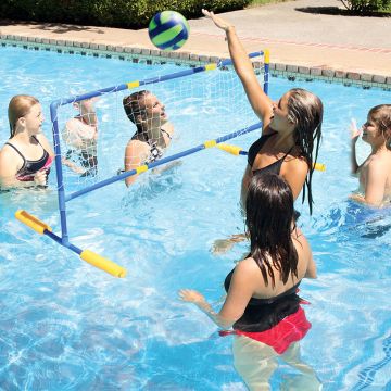 Aquafun Floating Water Volleyball Game - Swimming Pool Toy - 178x45cm