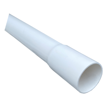 15mm White PVC Hard Pipe Class 18 - 6m Length P15MMC18-6M - Spa Spare Part