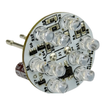 9 LED Multi Colour Light AI-701861-9-P - Spa Spare Part