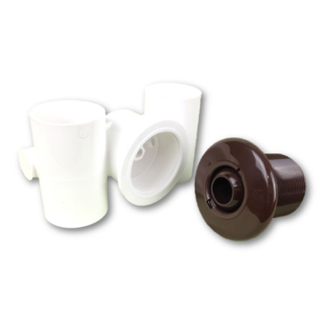 Balboa/Hydroair 40mm Ext Jet Brown B-10-5300BRN - Spa Spare Part