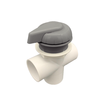 Balboa/Hydroair 50mm(2") Diverter Grey B-11-4000GRY - Spa Spare Part