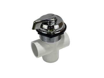 Balboa/Hydroair 1" 3 Way Diverter - Chrome B-11-4020PC - Spa Spare Part