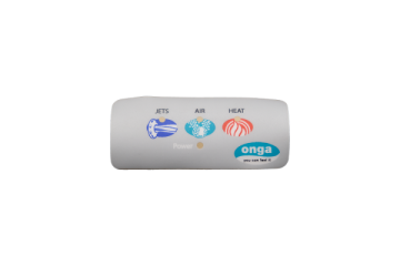 Balboa Decal Rectangular (Onga) Bathm B-511910 - Spa Spare Part