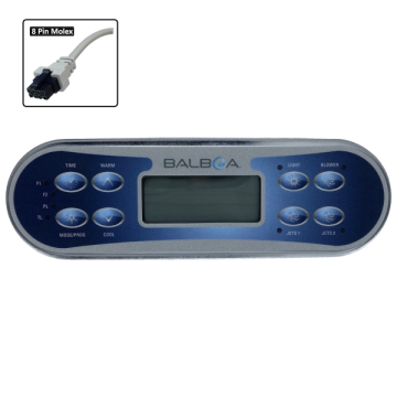 Balboa ML700 Touchpad and Overlay B-52649 - Spa Spare Part