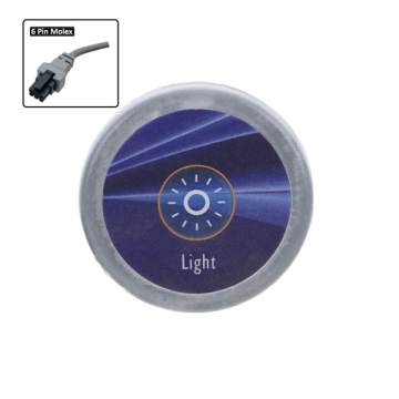 Balboa AX10 Touchpad and Light Overlay B-52766 - Spa Spare Part