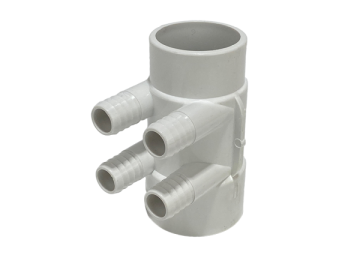Balboa Water Manifold - 4 Port 3/4' Barb B-53016300 - Spa Spare Part