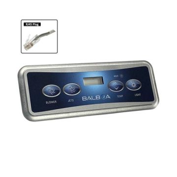 Balboa VL401 Touchpad and Overlay(B/J/T/L) B-54094 - Spa Spare Part