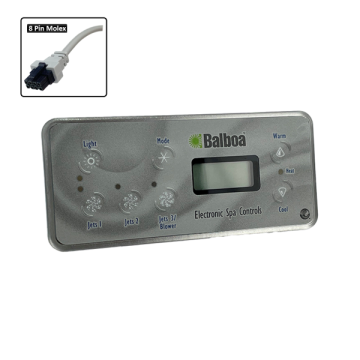 Balboa ML551 Touchpad and Overlay B-54328 - Spa Spare Part