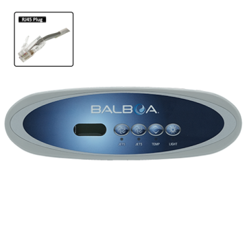 Balboa VL260 Touchpad and Overlay(J/J/T/L) B-55050 - Spa Spare Part