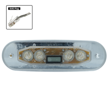 Balboa VL400 Touchpad Only - No Overlay B-55130 - Spa Spare Part