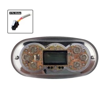 Balboa TP600 Touchpad Only - No Overlay B-55676 - Spa Spare Part