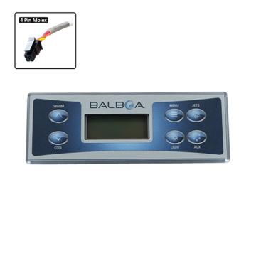 Balboa TP500 Touchpad and Overlay B-57237 - Spa Spare Part