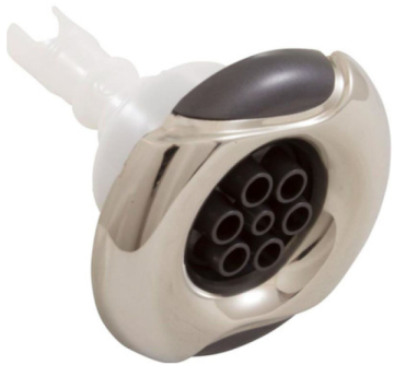 CMP 3" Typhoon Jet Internal (Wave, Massage) Stainless Steel/Graphite Gray C-23435-142-700 - Spa Spare Part