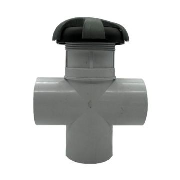 CMP 2"(50mm) 3way Crown Top Diverter - NON-S/Steel C-25048-827-000 - Spa Spare Part