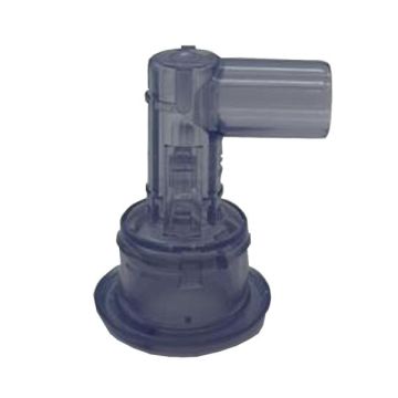 CMP Pro-Loc SQR 2" Clear Jet Body - Ribbed Barb C-29222-299-100 - Spa Spare Part