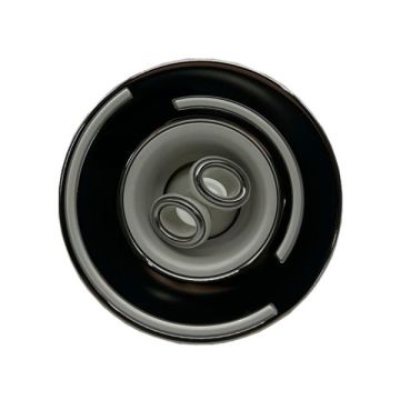 CMP 3.3" Pro-Loc ARC Twin Roto White/Stainless Jet C-29534-032-500 - Spa Spare Part