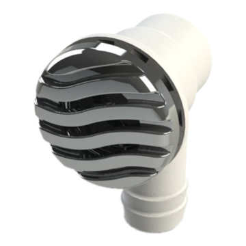 Over Flow-Spa Bath-Chrome E-1800-CH - Spa Spare Part