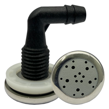 Air Injector "O2"-Stainless Steel E-2000-SS - Spa Spare Part